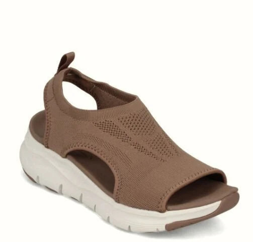 Women's Orthopedic Cushioned Sandals with Arch Support — Dark Brown
