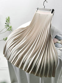 Jessica | Women's Flowing Pleated Midi Skirt for Smart-Casual Wear