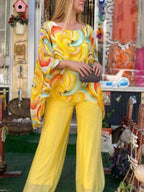 Women's Flowing Two-Piece Chiffon Set for Summer Evenings — product photo