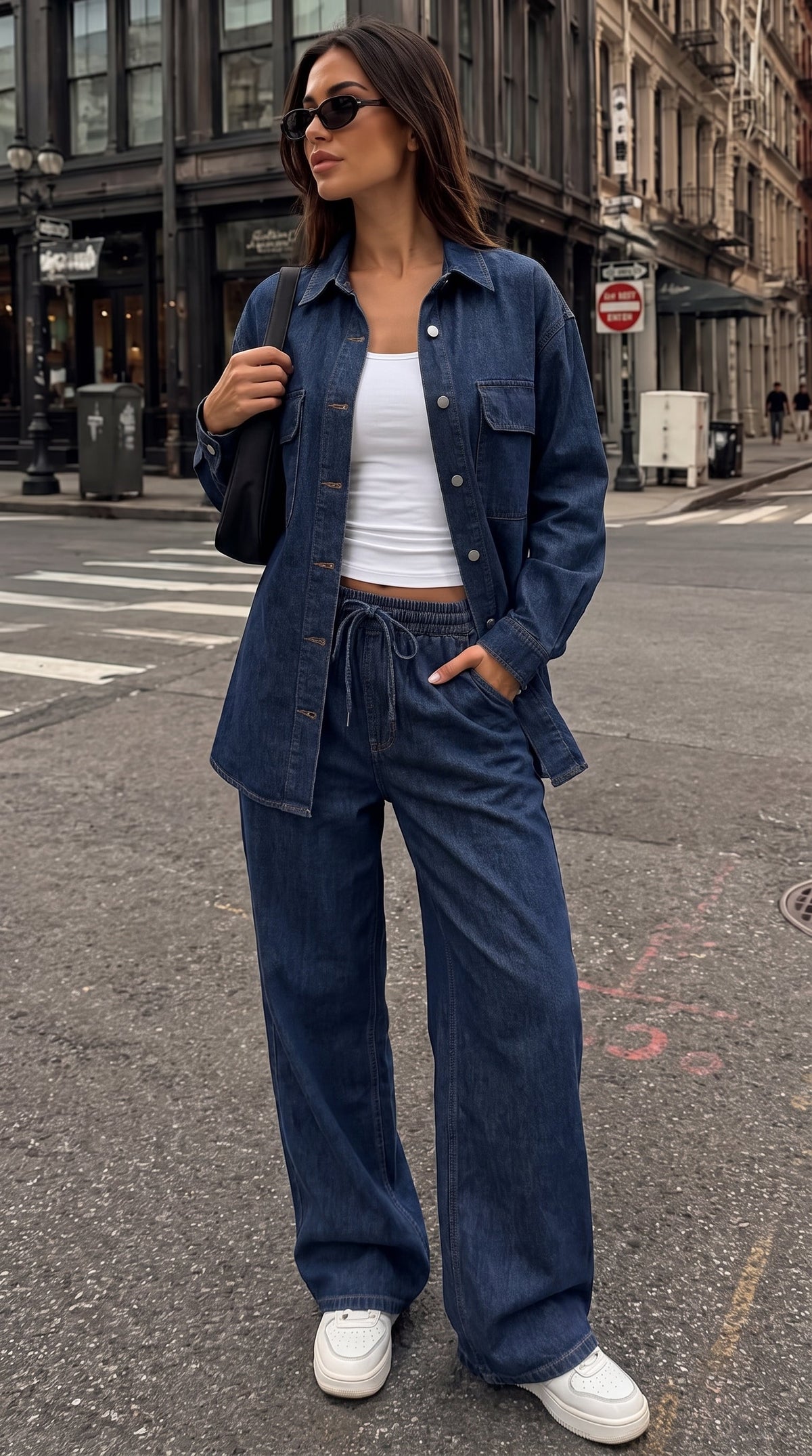 Dark Blue denim pants, product photo 3